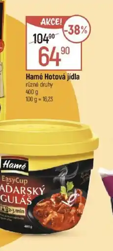 Globus Hamé Hotová jídla nabídka