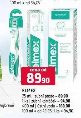 Terno Elmex zubní pasta nabídka
