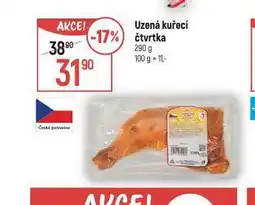 Globus Uzená kuřecí čtvrtka nabídka