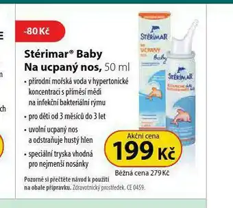 Stérimar baby na ucpaný nos