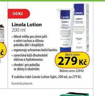 Dr. Max Linola lotion tělové mléko nabídka