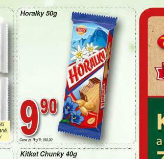 Lidl Horalky nabídka