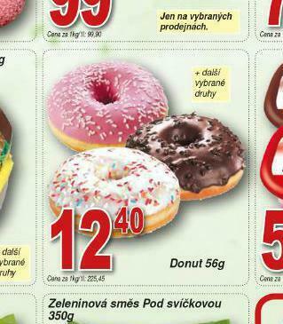 Lidl Donut nabídka