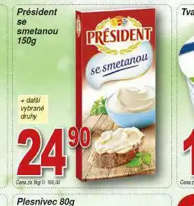 Lidl Président se smetanou nabídka