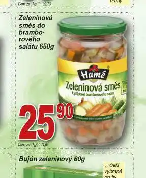 Lidl Hamé zeleninová směs nabídka