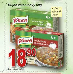 Lidl Bujon zeleninový nabídka