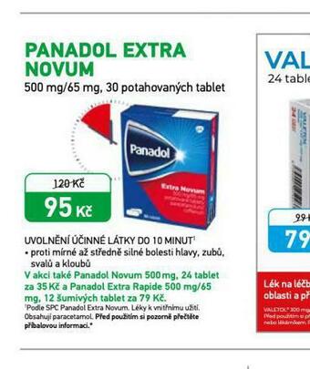 Alphega Lékárna Panadol extra novum nabídka