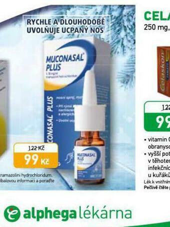 Alphega Lékárna Muconasal plus nabídka
