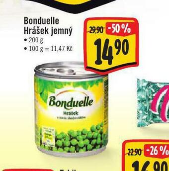 Jip Bonduelle hrášek jemný nabídka