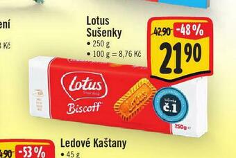 Jip Lotus sušenky nabídka