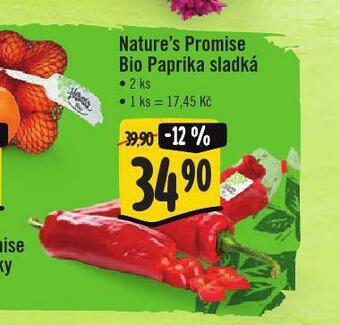 Jip Bio paprika sladká nabídka