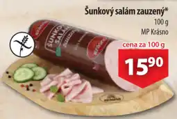 CBA Šunkový salám zauzený nabídka