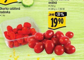 Jip Rajčata červená oválná nabídka