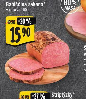 Jip Babiččina sekaná nabídka