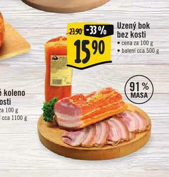Uzený bok bez kosti