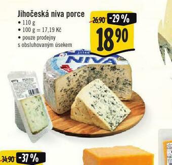 Jip Jihočeská niva porce nabídka