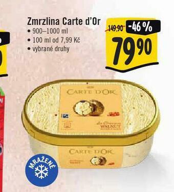 Jip Zmrzlina carte d´or nabídka