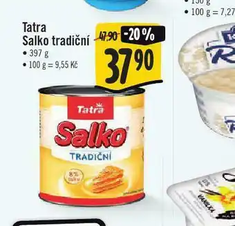 Jip Tatra salko přírodní nabídka