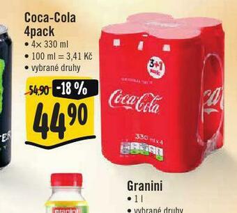 Jip Coca cola 4pack nabídka