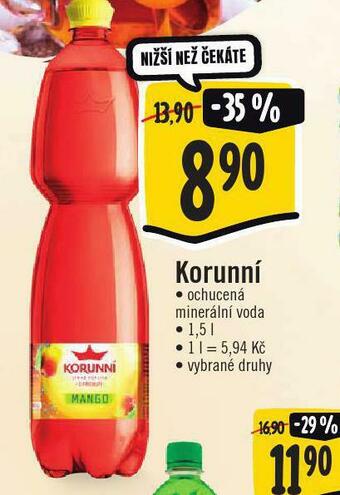 Jip Korunní ochucená nabídka