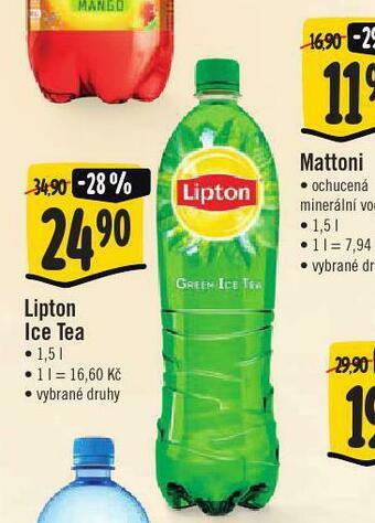 Jip Lipton ice tea nabídka