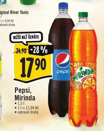 Jip Pepsi 1,5l nabídka