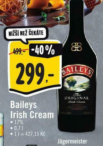 Jip Baileys irish cream nabídka