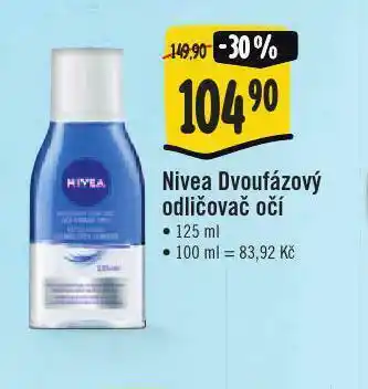 Jip Nivea dvoufázový odličovač očí nabídka