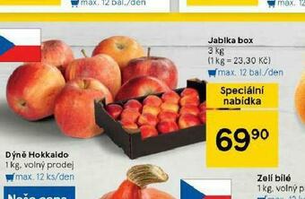 Tesco Jablka box nabídka