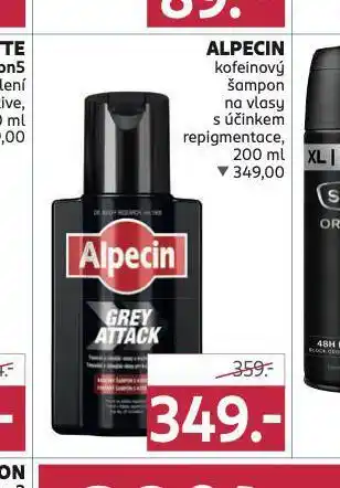 Rossmann Alpecin kofeinový šampon nabídka