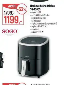 Globus Horkovzdušná fritéza nabídka