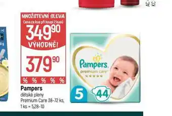 Globus Pampers dětské plenky nabídka