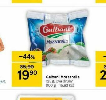Tesco Mozzarella nabídka