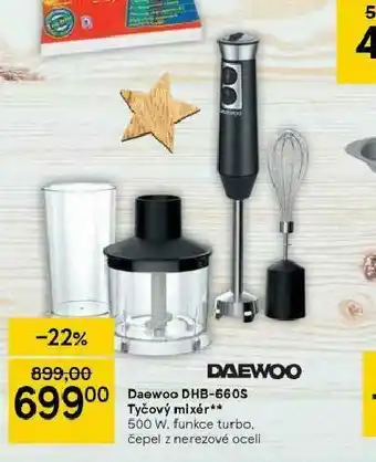 Tesco Tyčový mixer daewoo nabídka