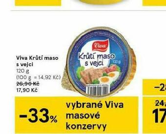 Viva krůtí maso s vejci