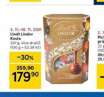 Tesco Lindt lindor koule nabídka