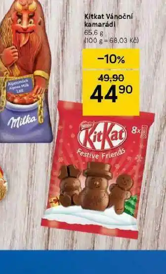Tesco Kitkat kamarádi nabídka
