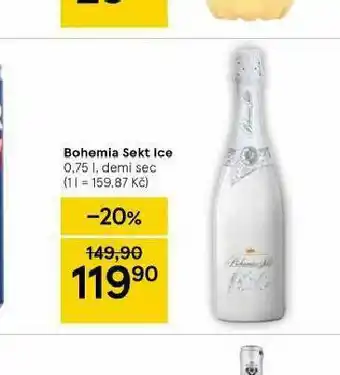 Tesco Bhemia sekt ice nabídka