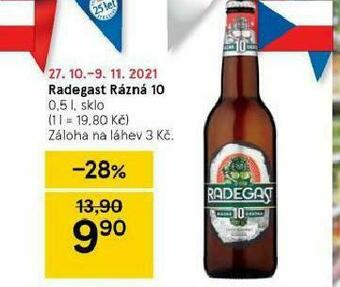 Tesco Radegast rázná 10 nabídka