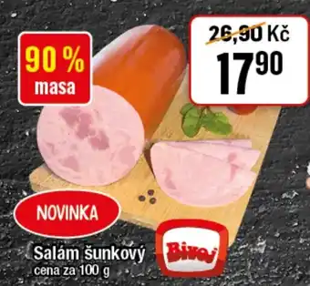 TEMPO Salám šunkový nabídka