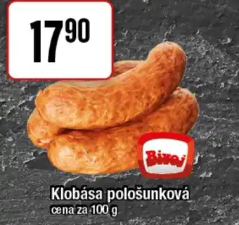 TEMPO Klobása pološunková nabídka