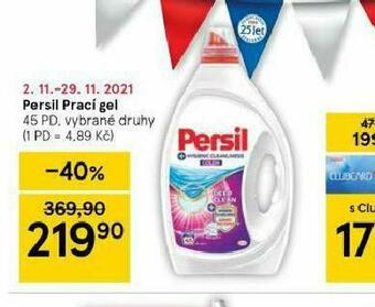 Tesco Persil prací gel nabídka