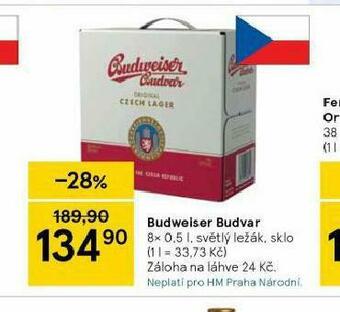 Pivo budweiser budvar