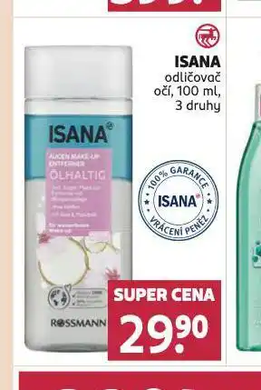 Rossmann Isana odličovač očí nabídka