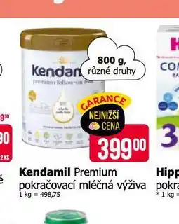 Teta Kendamil premium pokračovací mléčná výživa nabídka