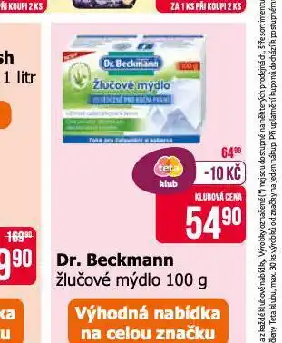 Teta Dr. beckmann žlučové mýdlo nabídka