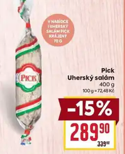Billa Pick Uherský salám nabídka