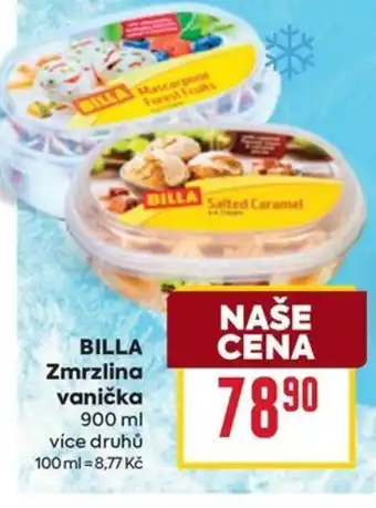 Billa BILLA Zmrzlina vanička nabídka