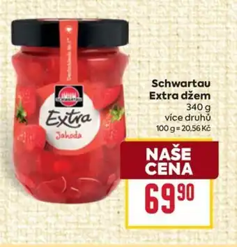 Billa Schwartau Extra džem nabídka