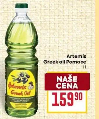 Billa Artemis Greek oil Pomace 1L nabídka